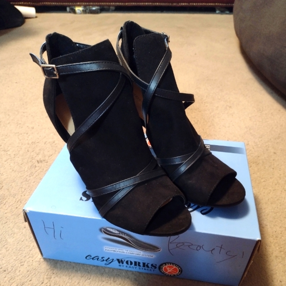 Open toe Heels